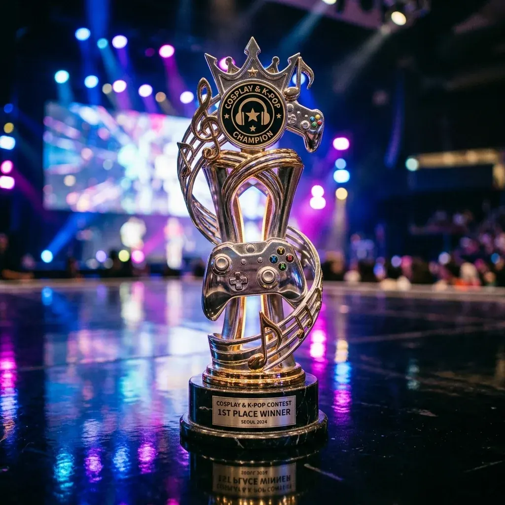 Troféus de Premiação K-Pop Pichau Arena